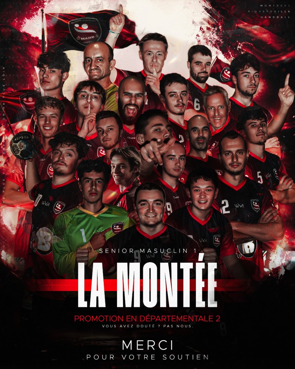 Montée en D2 des Séniors Masculin !