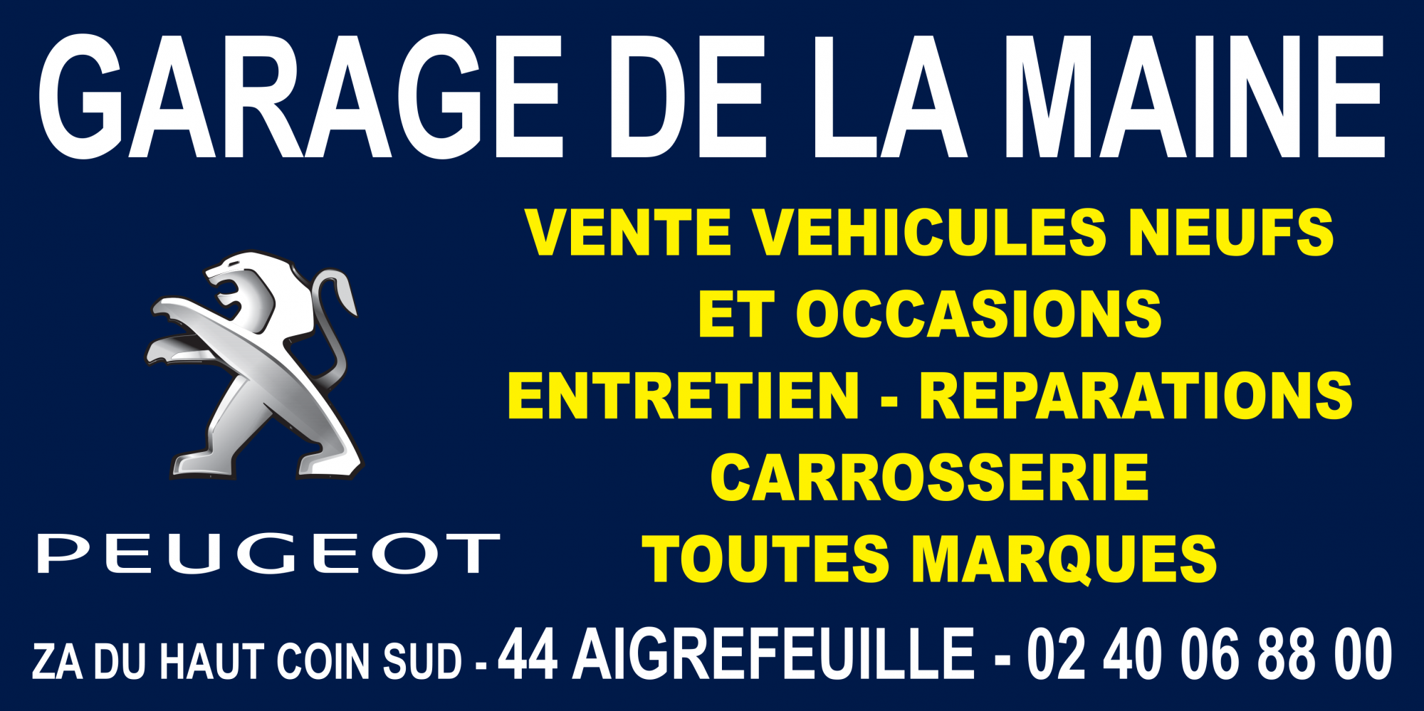 GARAGE DE LA MAINE GARAGE DE LA MAINE